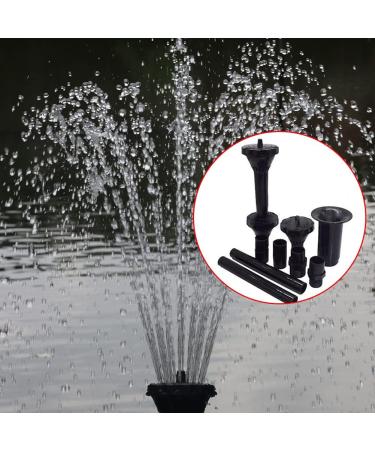 TOSSPER Fountain Pump Nozzle Set Multifunction Plastic Waterfall Garden Spray for Pool Pond Fountain Submersible Pump - Buy Online on SooperMarket.com