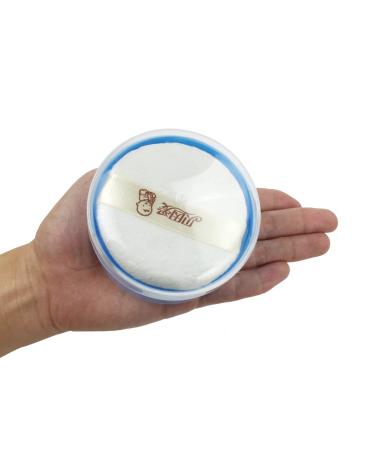 Topwon 3.5'' Baby Powder Puff Kit with Sifter | BPA Free Container Dispenser Case (1 Pack) - Buy Online on SooperMarket.com
