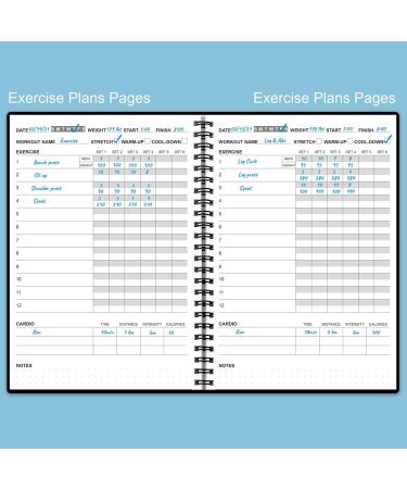 Workout Log for Women & Men - A5 Fitness Planner/Journal to Track Weight Loss  Workout Journal for GYM  Bodybuilding Progress - Daily Health & Wellness Tracker  Black - Buy Online on SooperMarket.com