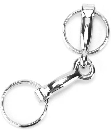 Atyhao Dee Bit Keychain | Zinc Alloy Bridle Horse Keychain for Equestrian Enthusiasts - Buy Online on SooperMarket.com