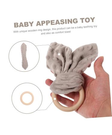 Vaguelly Portable Cuddly Towel & Bite Ring Set - Comfortable Safe and Practical for All Ages | International Shipping - Buy Online on SooperMarket.com
