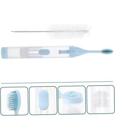 Beavorty Portable Toothbrush Travel-Friendly Mouth Cleaning Brush for Braces | Ideal Travel Toothbrush - Buy Online on SooperMarket.com