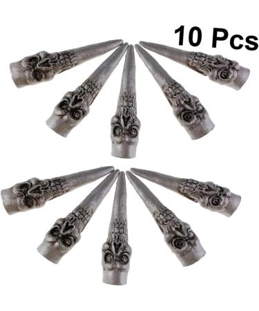 Healeved 2 Sets Fake Nails Nail Art Decoration Fake Party Nails False Nails Props Cosplay Accessories Funny False Nail Halloween Costume Accessories Paw Ornament Make up Apparel - Buy Online on SooperMarket.com