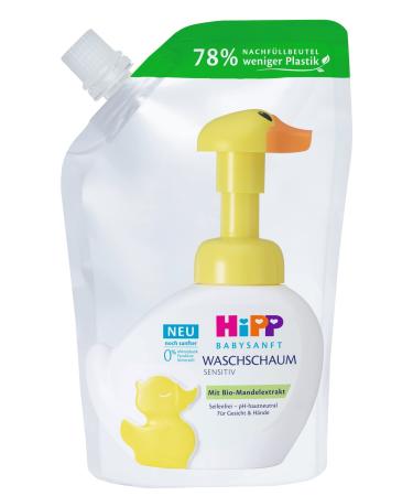 HiPP Babysanft Wash Foam Refill Pack of 6 (6 x 250 ml)