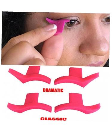 4Pcs Eyeliner Stamp & Eye Shadow Stencil Set | Easy Makeup Tools for Perfect Eyeliner - Buy Online on SooperMarket.com