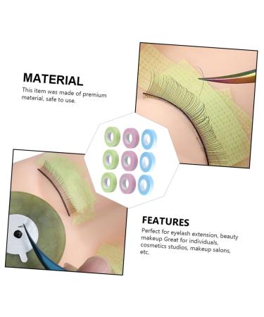 POPETPOP Eyelash Grafting Tape - 24 Rolls Breathable Adhesive Tape for Eyelash Extensions | Durable Lash Tape for Professionals - Buy Online on SooperMarket.com