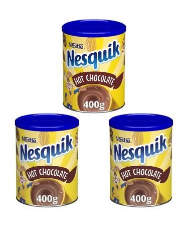 Nesquik Hot Chocolate 400 g (Pack of 3)