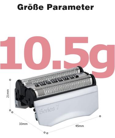 Braun Series 7 Replacement Shaver Head - Compatible with 720 720S 740S 750 760CC 765CC | Mellbree 2 70s Caller Series - Buy Online on SooperMarket.com