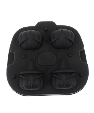 ABOOFAN 1pc Pumpkin Ice Tray Tool Tray Fondant Molds Silicone Ice Reusable Ice Mold Chocolate Forming Box