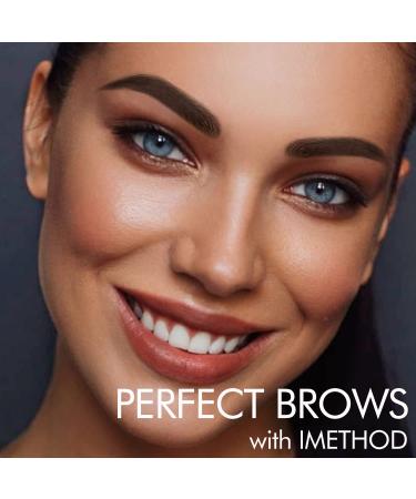 iMethod Eyebrow Stamp & Stencil Kit - Light Brown - Easy Brow Makeup Trio - Buy Online on SooperMarket.com