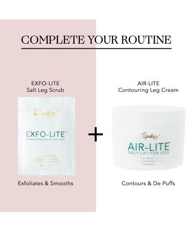 Legology Exfo-Lite High-Performance Cellulite Salt Peel for Legs & Body - 250g (1 Pack) or 5 Pack | International Shipping Available - Buy Online on SooperMarket.com