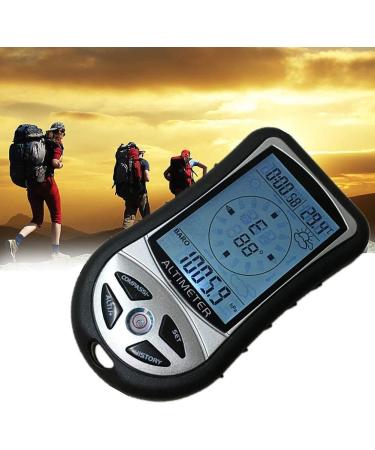 8 in 1 Electronic Digital Altimeter with Compass, Barometer, Thermometer - Multifunctional Weather Forecast Tool - Buy Online on SooperMarket.com