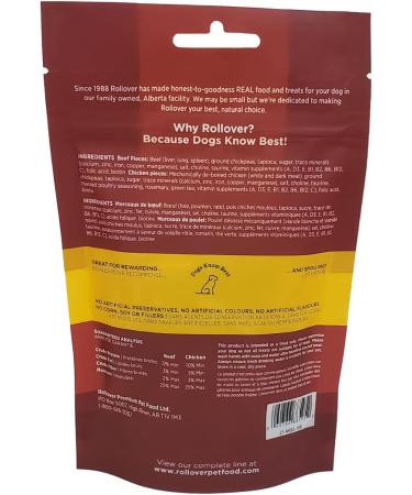 Rollover Grain Free Beef & Chicken Party Stix Mix - 100g - Buy Online on SooperMarket.com