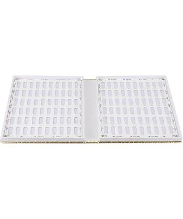 OUHUAN 2X 120 Tips Nail Color Art Display Book Nail Polish Color Chart Color Chart Cute Nail Art Chart for - Buy Online on SooperMarket.com
