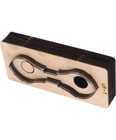 LR 1 Leather Metal Cutting Die - DIY Stamping Punching Cutter for Handmade Leather Craft - Buy Online on SooperMarket.com
