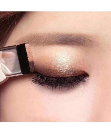Lazy Eyeshadow Two-Tone Glitter Palette | Waterproof & Long Lasting | Easy Makeup Set with Brush - Buy Online on SooperMarket.com