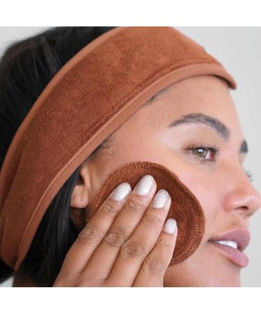 SWEET JULY Reusable Face Rounds - 100% Cotton Soft & Absorbent Eco-Friendly Skincare Includes Washable Bag (Pack of 7) - International Shipping Available - Buy Online on SooperMarket.com