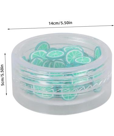 PLAFOPE 12 Boxes Polymer Clay Manicure Color Stickers Blush Decor Vase Filler Bead Nail Art Decoration 3d Stickers Colored Clay Fruit Slice Embellishments Fruit Slice Nail Sticker - Buy Online on SooperMarket.com