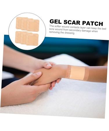 OHPHCALL 6pcs Gel Scar Patches - Silicone Bordered Hydrocolloid Patches for Scars - Buy Online on SooperMarket.com