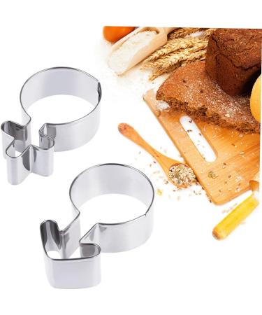 MAGICLULU 4 Pcs Stainless Steel Biscuit Mold Baking Mold Gender Symbol Cookie Self Made Cake Mold Logo Mould Chocolate Mold Embossing Mould Metal Dies Fruit Men and Women 2 Piece Set 2 pcsx2pcs Silverx2pcs - Buy Online on SooperMarket.com