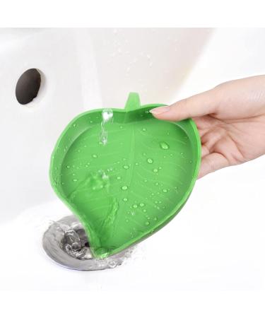2Pcs Tortoise Water Bowls Reptile Feeding Dish Leaf Shape Reptile Food Water Bowl Feeding and Water Dish Reptile Accessories Tortoise Water Dish Tortoise Cage Accessories - Buy Online on SooperMarket.com