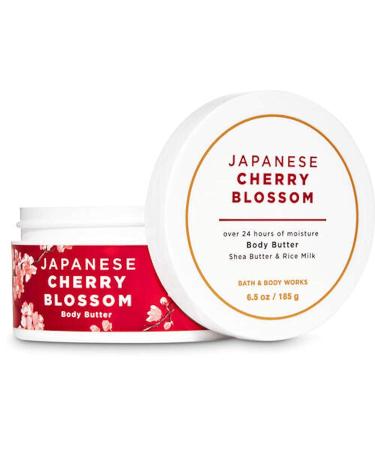 Bath and Body Works Japanese Cherry Blossom Body Butter 6.5oz (2020 Edition) - Hydrating and Nourishing Formula - Buy Online on SooperMarket.com