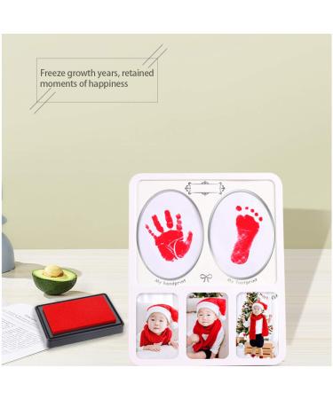 Umorismo 6-Piece Baby Footprint & Handprint Stamp Set | Multi-Color Baby Keepsake Kit for International Shipping - Buy Online on SooperMarket.com