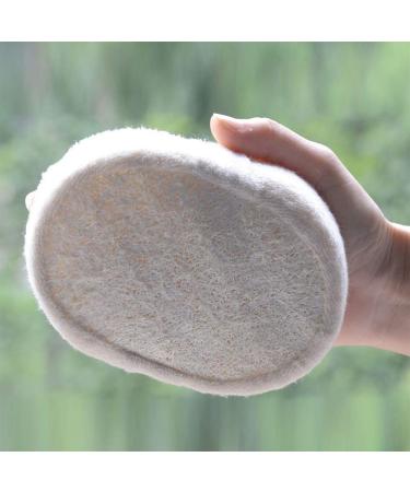 Soft Bath Brush Loofah Sponge for Massage and Exfoliation - Back Spa Scrubber Glove for Shower - Natural Bathroom Tools - Buy Online on SooperMarket.com