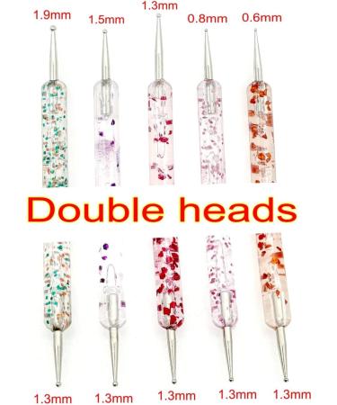 JZK 5pcs Gel Nail Dotting Pen Set - Double-Ended Nail Dotter for Nail Art Design & Painting - Buy Online on SooperMarket.com