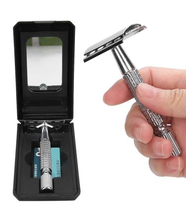 Premium Double Edge Safety Razor | Portable Classic Razor for Men - International Shipping Available - Buy Online on SooperMarket.com