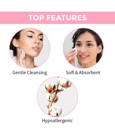 Nykaa Naturals Cotton Pads - 80 Pc | Perfect for Makeup Removal Nail Care & Toners | No Residue Soft & Absorbent - Buy Online on SooperMarket.com