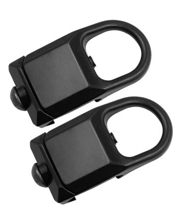 Picatinny Rail Sling Mount for Two Point and Traditional Sling Black(2 sets)
