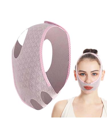 Double Chin Reducer Strap | Face Shaper Double Chin Strap V Shaped Bands Lift Bandage Double Chin Eliminator Reusable Breathable Adjustable Design for Face Neck