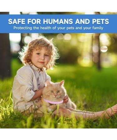 Woyamay Cat Repellent Collars Luminous Safety Glow Cat Repellent Collars Adjustable Water Resistant Repellent Collar for Cats Small-Medium-Large Pink - Buy Online on SooperMarket.com