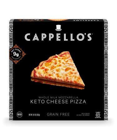 Cappello's Grain Free Whole Milk Mozzarella Keto Cheese Pizza 10.7 oz - Buy Online on SooperMarket.com
