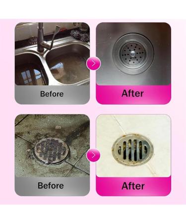 Rxuaw Sewer Pipe Foam Cleaner Liquid Hair Clog Remover & Cleaner for Toilets Showers Kitchen Sinks 350ml - Buy Online on SooperMarket.com