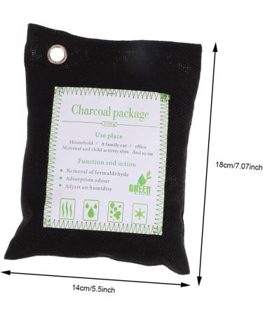 Minkissy 2 Pack Charcoal Bags - Car Odor Removal & Natural Freshener for Home - Odor Absorber for Vehicles - Buy Online on SooperMarket.com