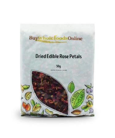 Dried Red Rose Petals 50g (BWFO)