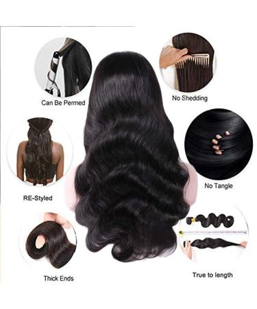 99J Body Wave Wig with Bangs - 18 Virgin Brazilian Human Hair, 180% Density, Glueless for Black Women - Buy Online on SooperMarket.com