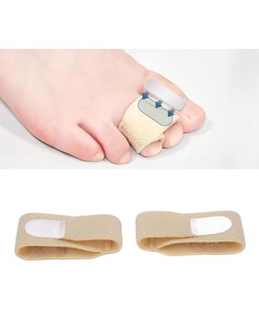 2pcs Soft Hammer Toe Straightener with Adjustable Strap - Claw Toe Corrector for Bent Toe (Medium) - Buy Online on SooperMarket.com
