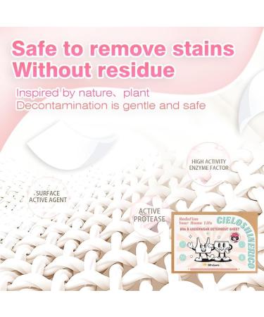 Eco-Friendly Laundry Detergent Sheets for Underwear - Fresh Scent 120 Loads Perfect for Home Dorm Travel & Camping - Buy Online on SooperMarket.com