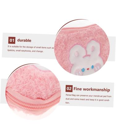 Anneome 2pcs Napkin Storage Bag for Women - Menstrual Pad Pouch & Holder Hand Bag - Coin Purse for Travel - Period Container - Buy Online on SooperMarket.com