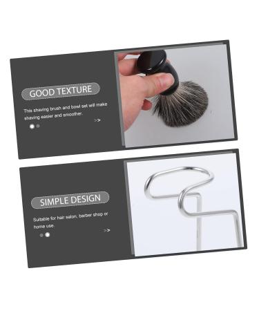 2 Sets Beard Brush Set | Professional Shaving Brush Tool for Men | Portable Beard Care Supplies - Buy Online on SooperMarket.com