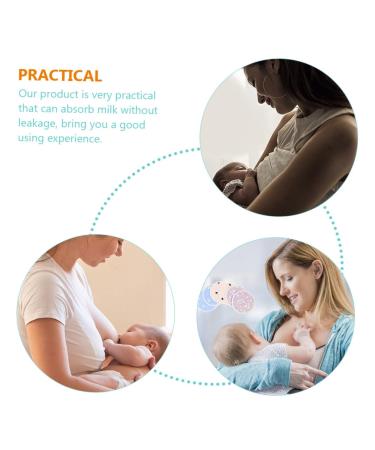 Buy iFundom Washable Breastfeeding Pads | 1 Set Cotton Breast Milk Cushions | Reusable Soft TPU Coated | Ideal for Moms - Buy Online on SooperMarket.com