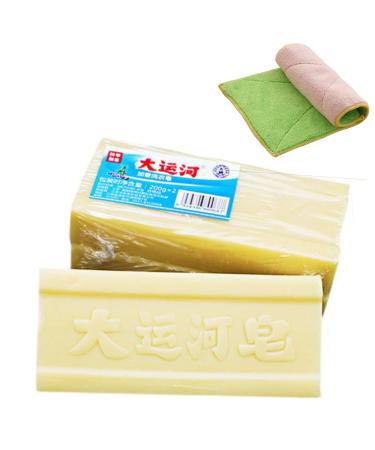IMPREC Grand Canal Soap Grand Canal Underwear Cleaning Soap Super Strong To Remove Oil Hand Wash Clothes Long-lasting Fragrance (Color : Beige Size : 4pcs) 4pcs Beige