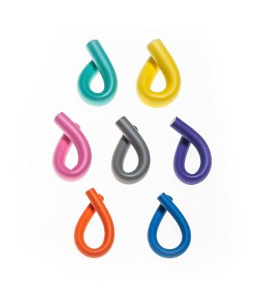 Premium Papilotten Lockenrifler - 42 Multi-Colored Flexi Rods for Gentle Natural Curls Overnight | Ideal for Large & Small Curls - Buy Online on SooperMarket.com