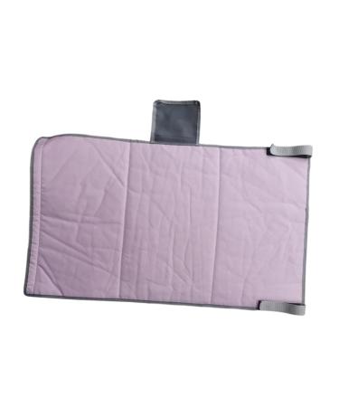 Magideal toddler aircraft footrest aircraft foot hanging mat compact oxford fabric foldable light leg support aircraft-travel tone cot pink