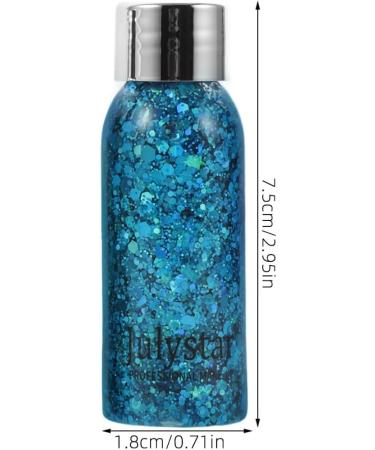 Gogogmee 4pcs Set Colorful Eye Shadow Body Glitter Festival Glitter Gel Glitter Body Lotion Liquid - Buy Online on SooperMarket.com