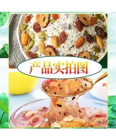 Chinese Rose red Date nut and Lotus Root Powder Soup 500g Instant fragrans nut Lotus Root Powder Healthy Nutrition Substitute Breakfast Chinese Nutrition Breakfast Congee (fragrans 2 cans) fragrans 2 cans - Buy Online on SooperMarket.com