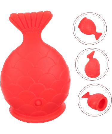 Gogogmee Silicone Fish Lip Filler (red) Device Lip Plumper for Women Lips Enhancer Plumper Machine - Buy Online on SooperMarket.com